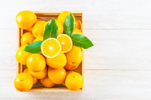 tienda de naranjas valencianas online - cesta de naranjas